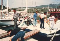 Die XT auf der "Scarlanova"